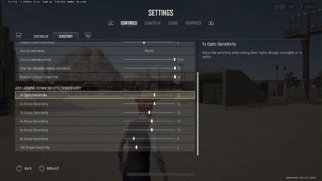 Settings Video #Pubg #Ps5