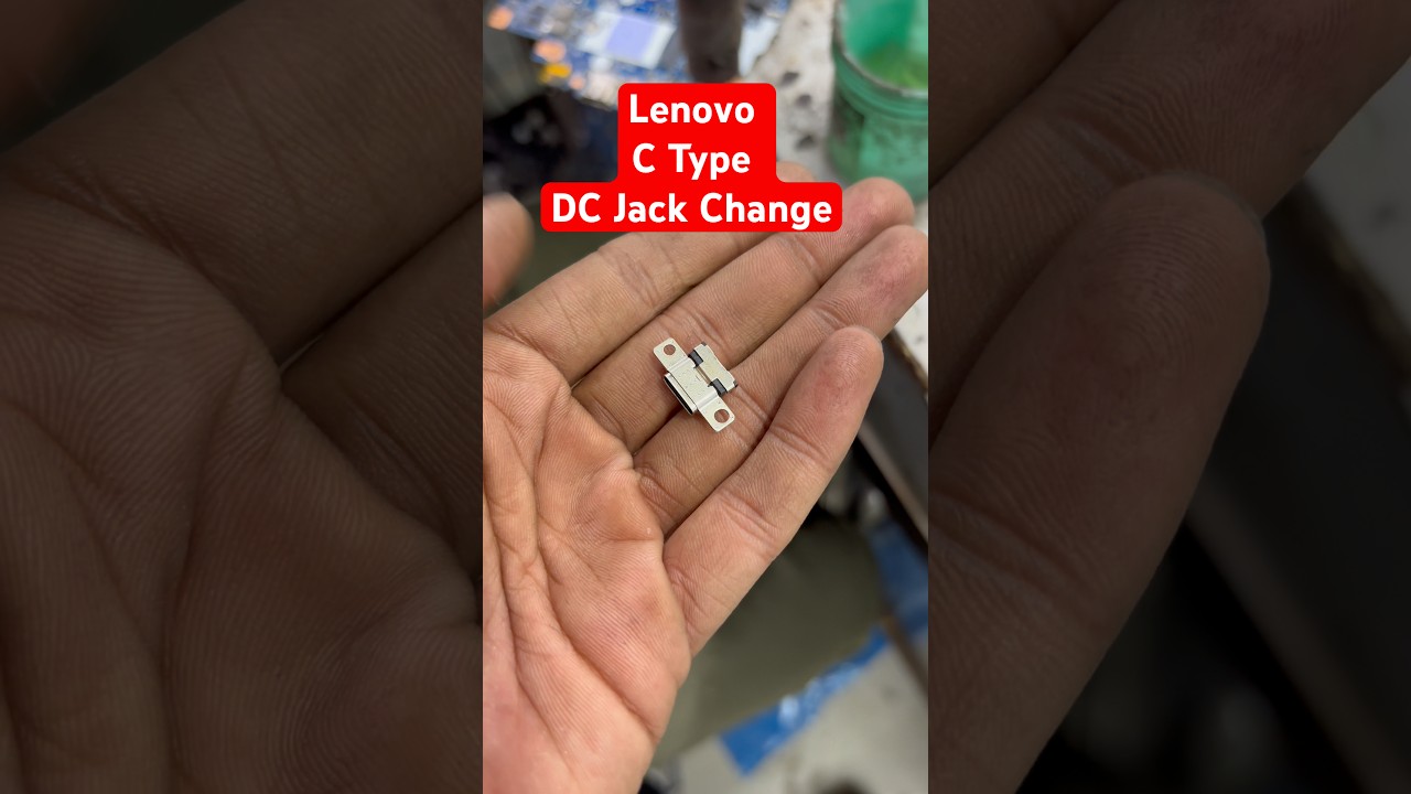 Lenovo E14 dc jack change ✅ 