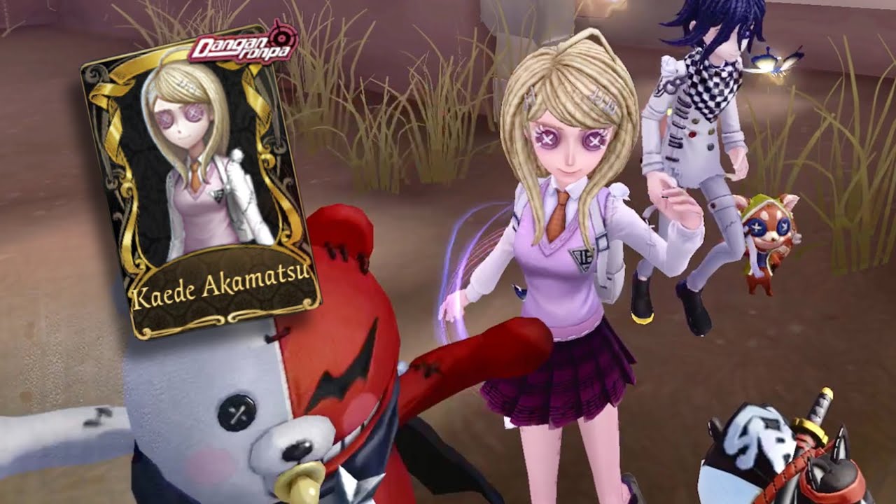New S Skin on Journalist Kaede Akamatsu Gameplay Identity V x Danganronpa V3 Crossover