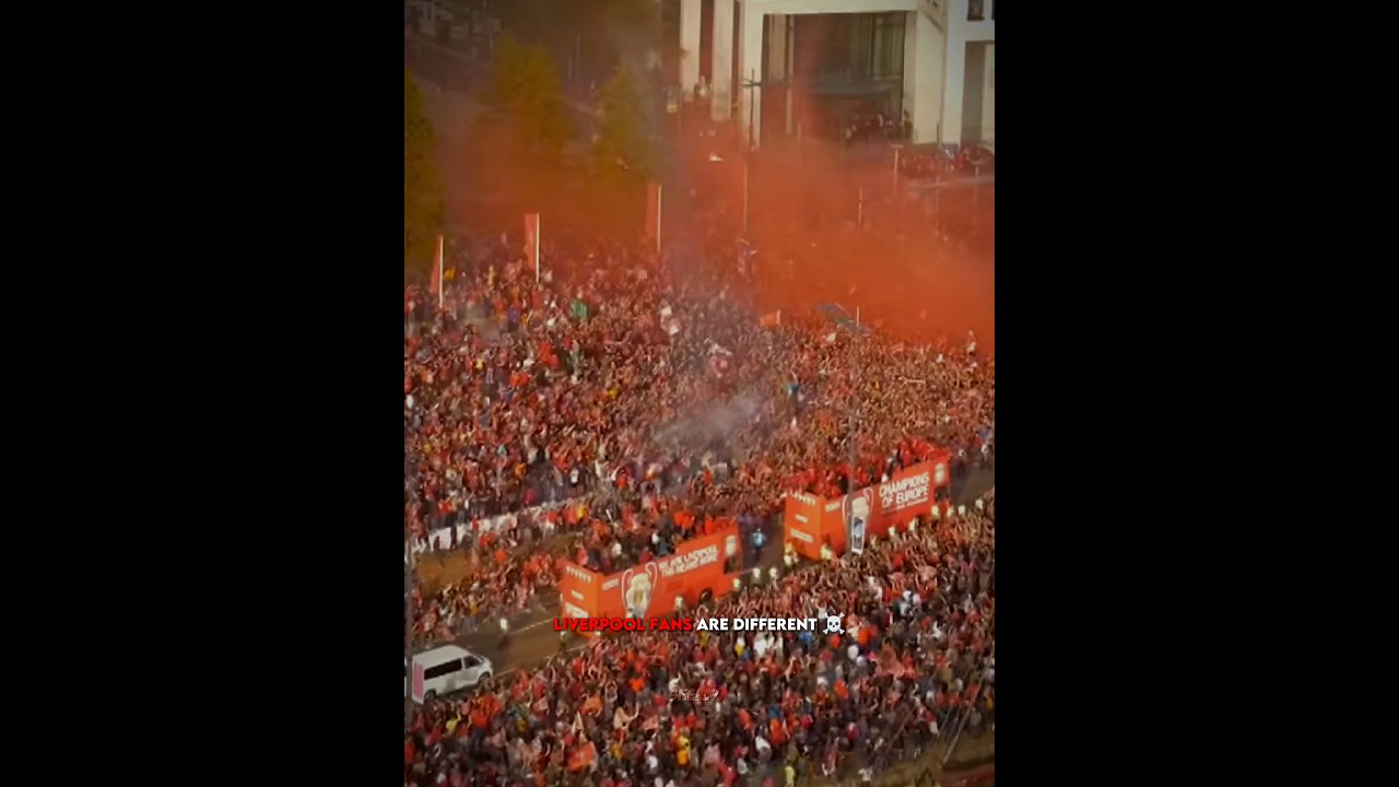 Parada Liverpoolu 🔥🥵#szorty #wirusowe #piłka nożna