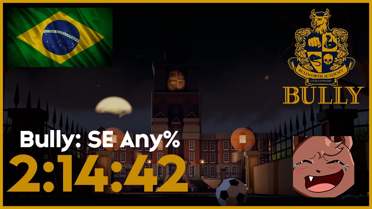 Bully Speedrun | Any% 2:14:42 (Antigo WR)
