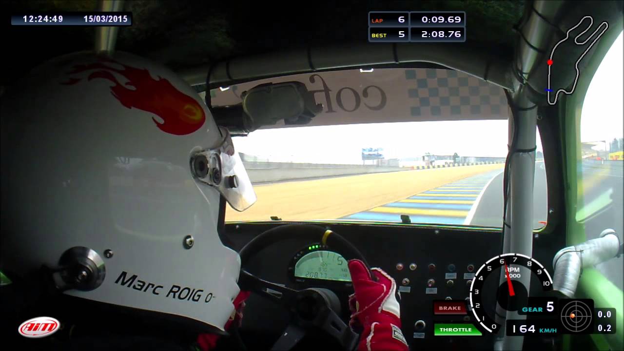 Le Mans 2015 - 1er Relais en Course - Marc