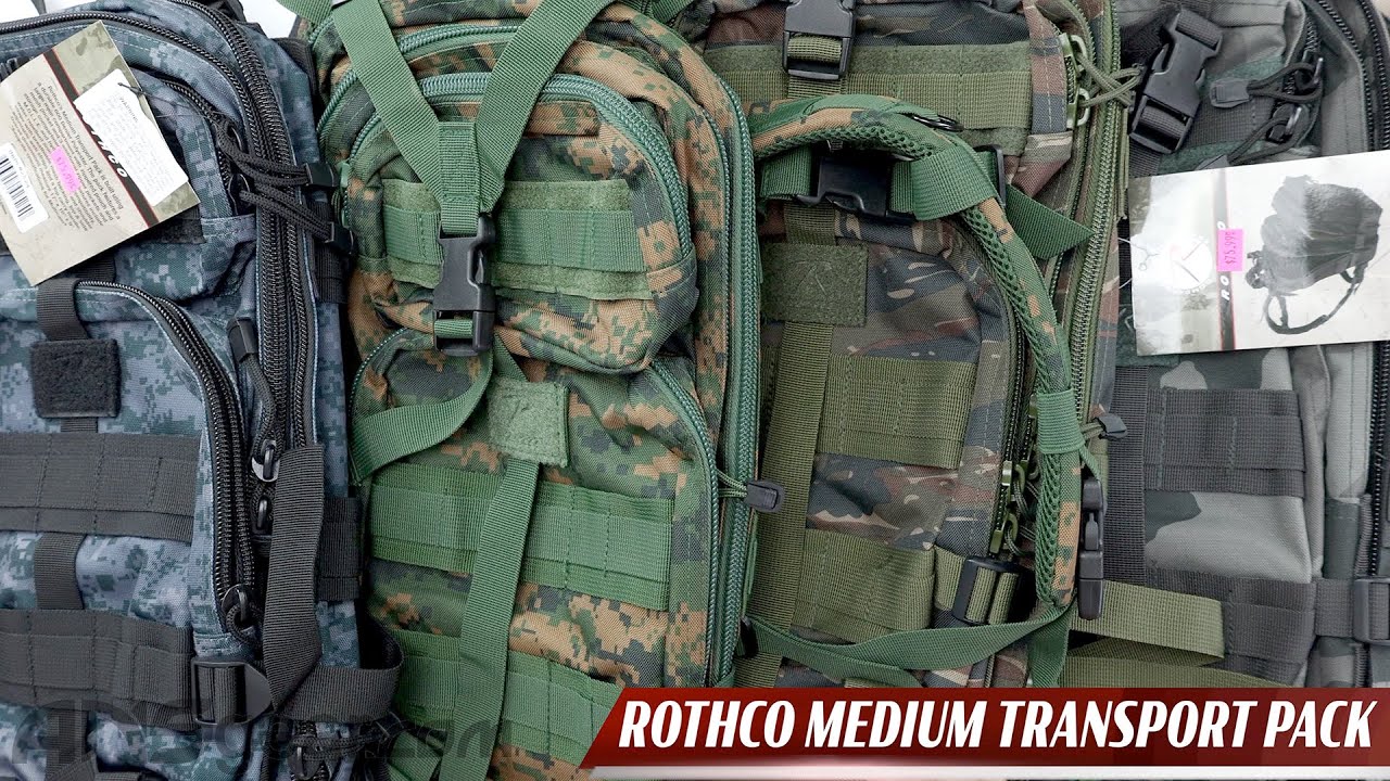 Rothco Camo Medium Transport Pack - Review