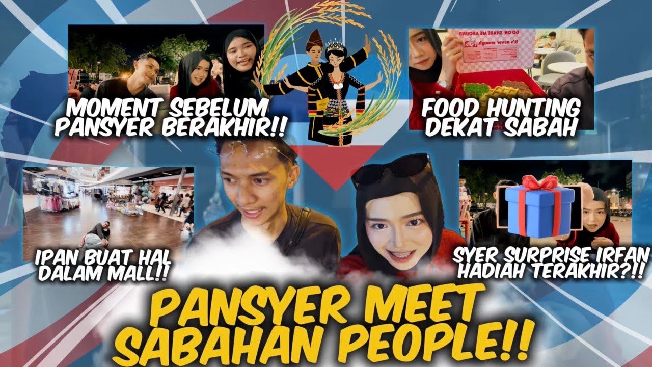 JALAN JALAN SATU KOTA KINABALU!! PANSYER FIRSTIME BUAT KONTEN DEKAT SABAH!!! 