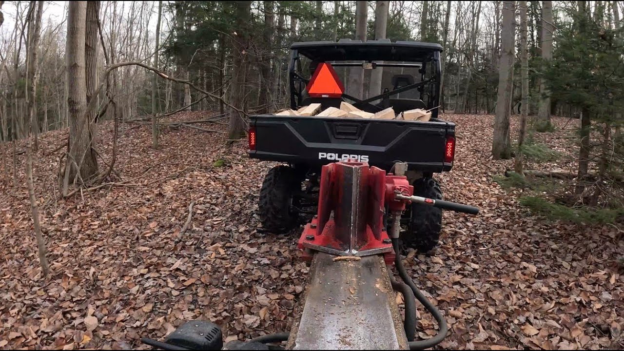 Fall Firewood With Joe (SUPER SATISFYING)