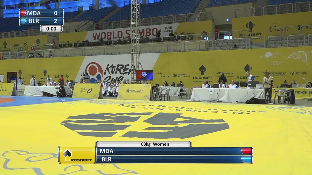 World SAMBO Championships 2019. Day 3. Mat 3