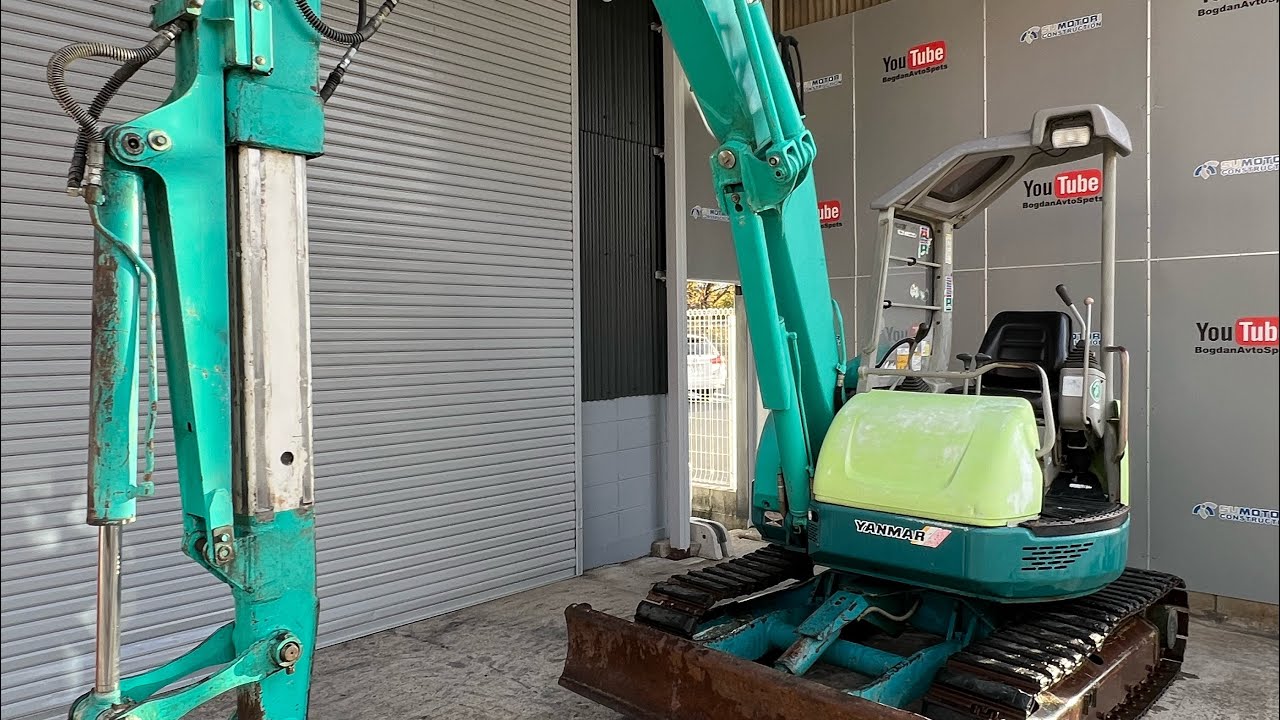 Yanmar B3-3A с телескопической стрелой!!! / Yanmar B3-3A with Slider Arm !!!