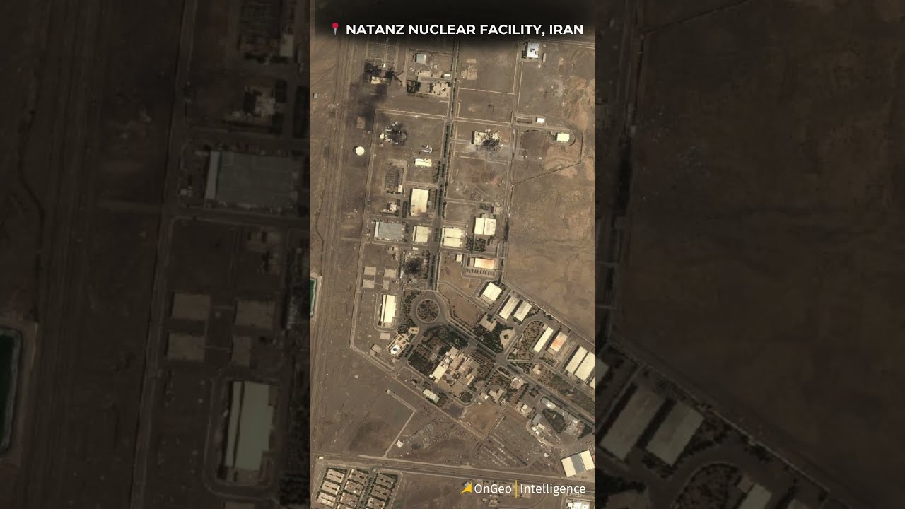 Israel Strikes Iran&rsquo;s Natanz Nuclear Facility &ndash; Confirmed by Satellite Imagery 🛰️