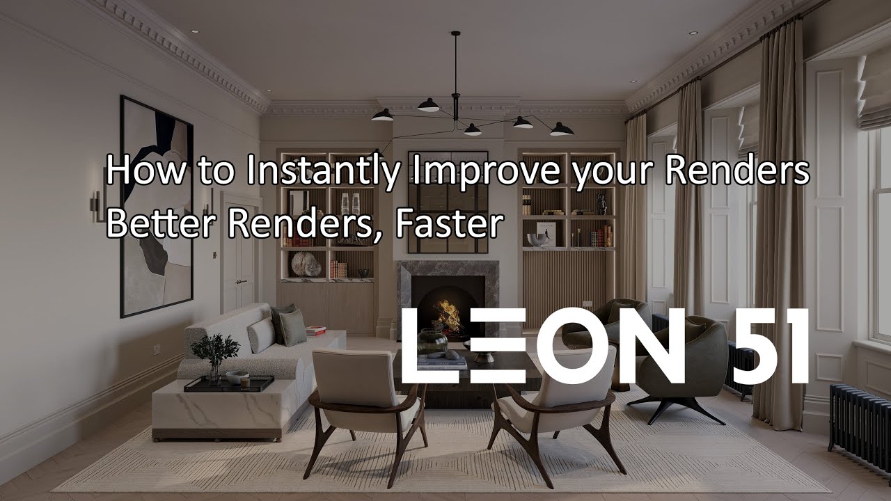 How to Improve Your 3D Renders Instantly | Tips for 3DS Max & V-Ray | Leon 51
