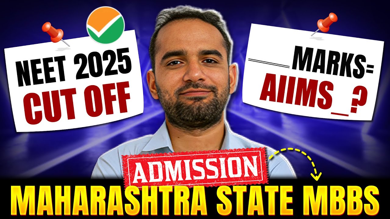 NEET 2025 MAHARASTRA Expected Cutoff 📈 | Which College to Expect? #pw