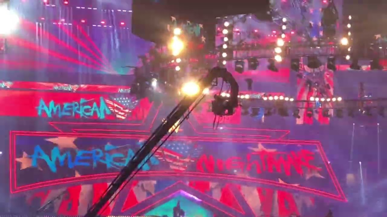 Cody Rhodes Entrance at Wrestlemania 38