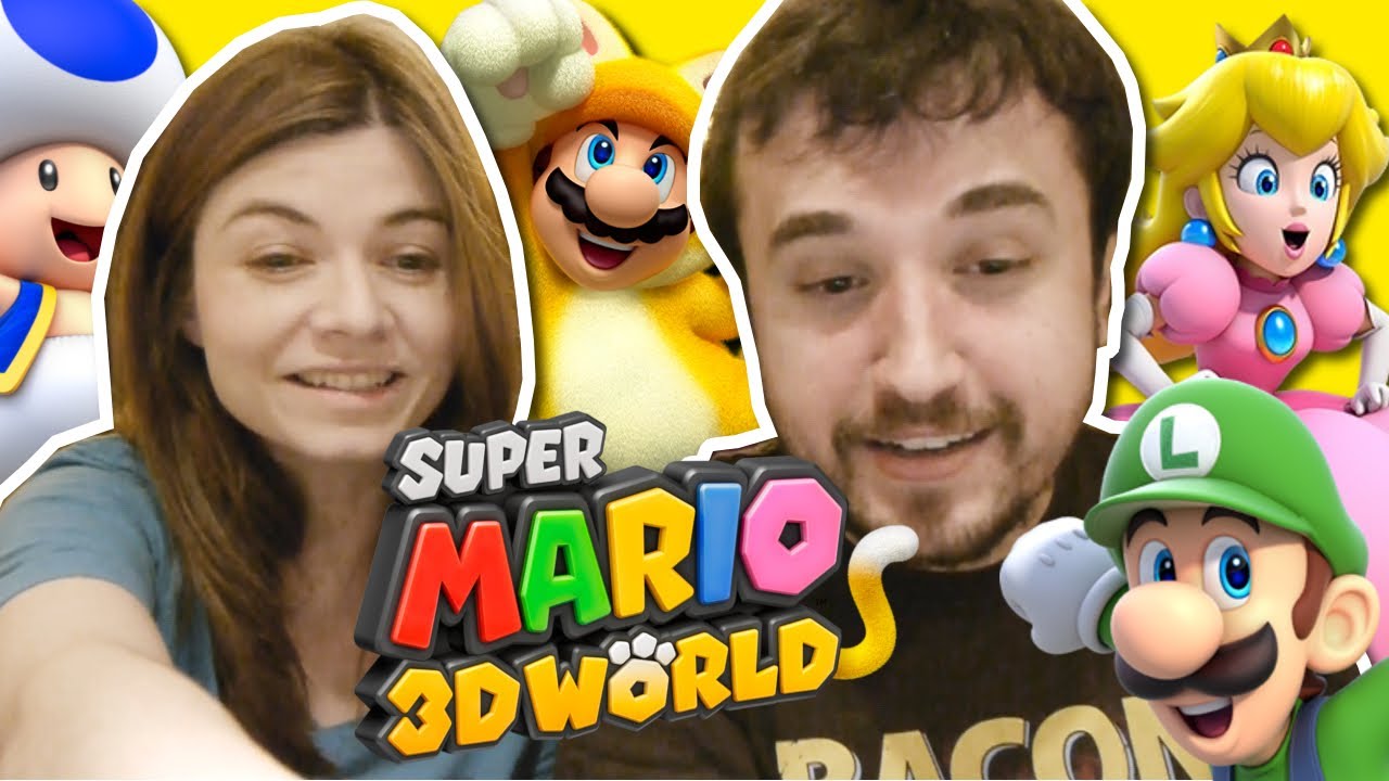 MINHA PACIÊNCIA!!! - Super Mario 3D World (com a Nilce)
