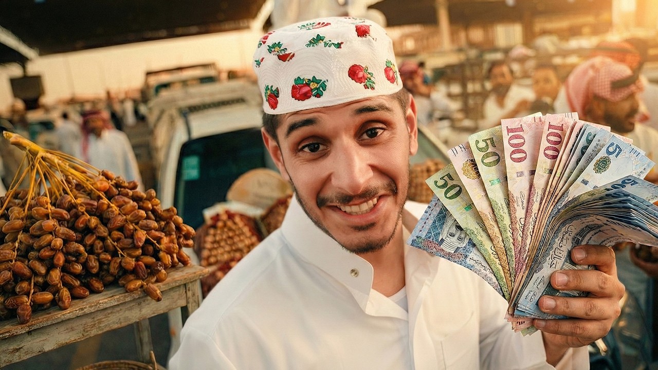 أكبر سوق تمور في العالم 🇸🇦 #عمر_يجرب