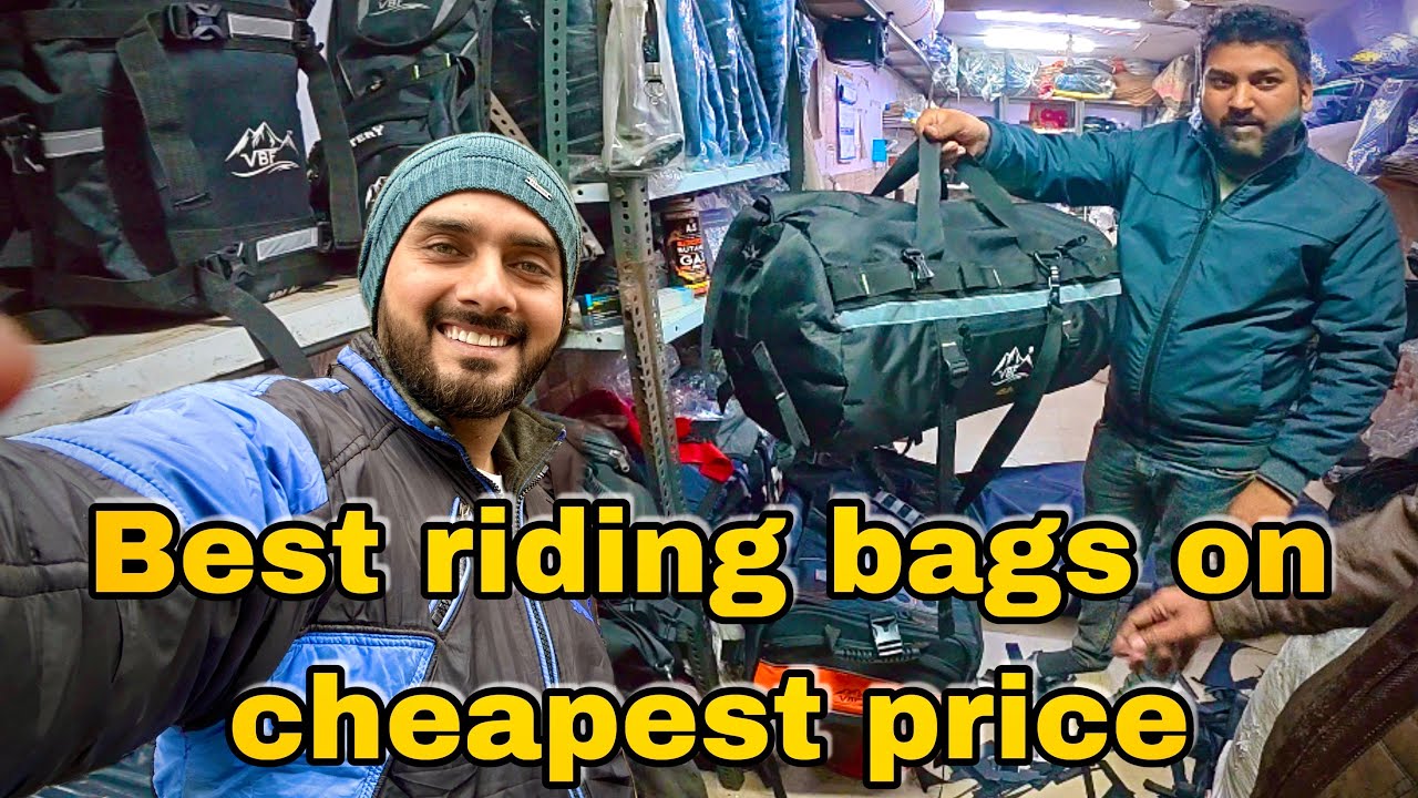 Best riding bags at cheapest price || best tail bag and sadle bag in delhi || sabse saste riding bag