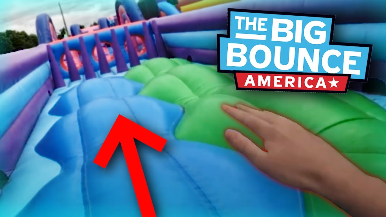 Rematch At The World's Largest Obstacle Course! | The Big Bounce America @bigbounceamerica