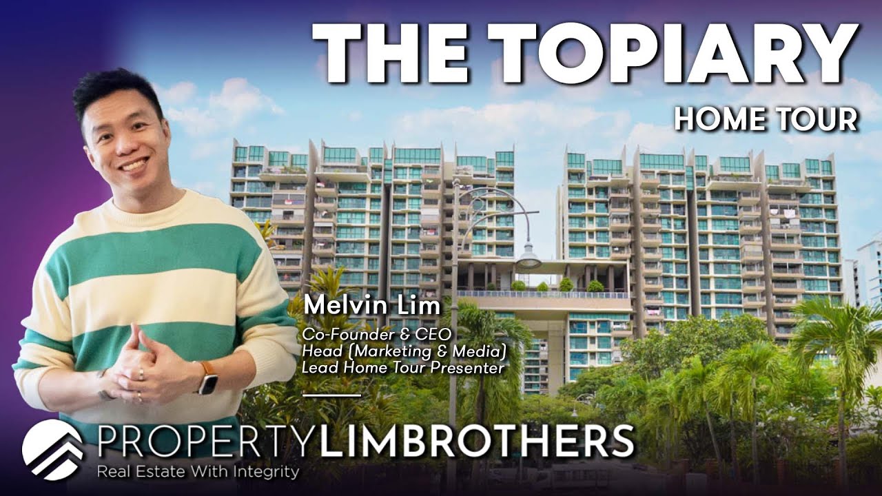 The Topiary : Spacious 4-Bedder Dual Key Home Tour in D28 | $1.55M, Executive Condo  (Melvin Lim)