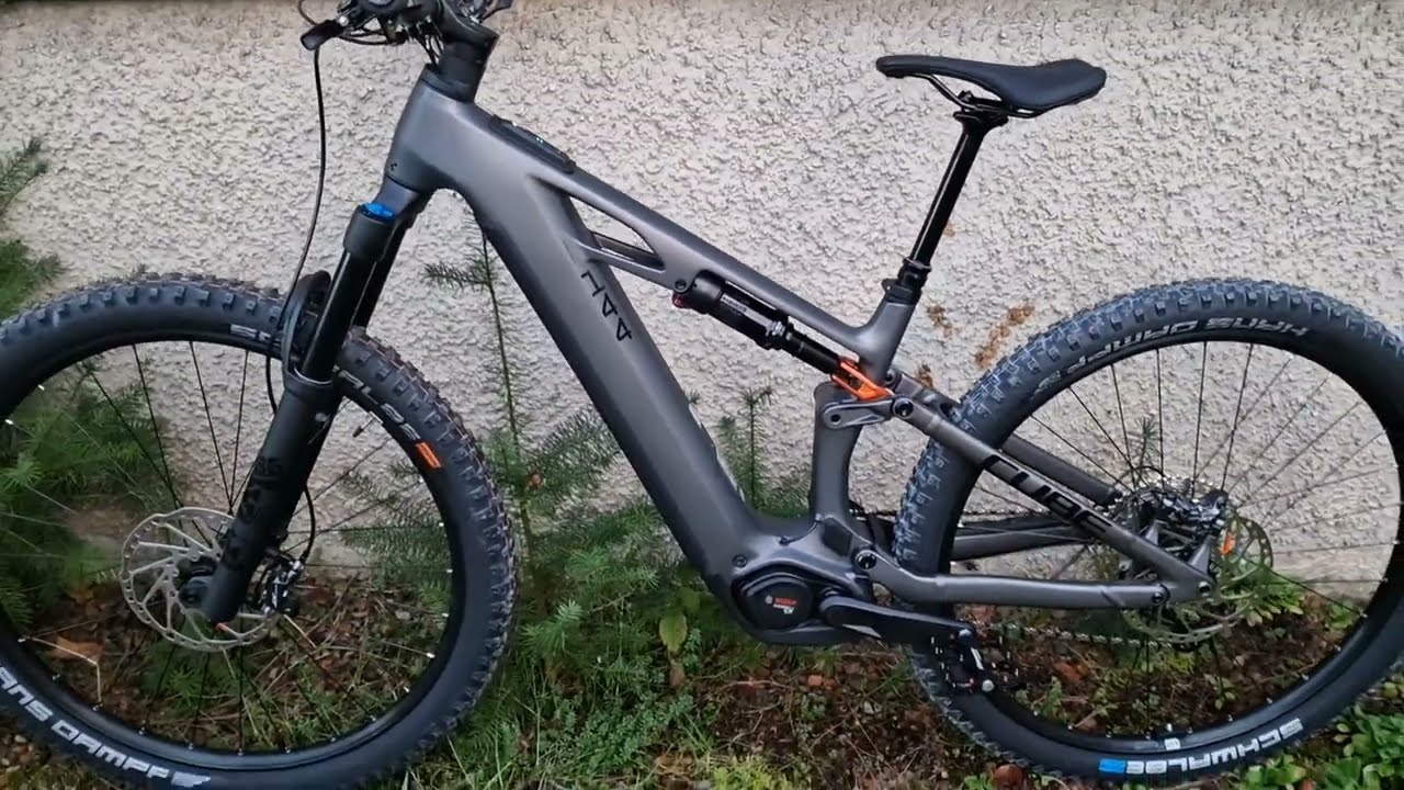 New Cube STEREO HYBRID ONE44 HPC SLX 800 slabgrey´n´orange Carbon Bosch CX E-Bike 2025
