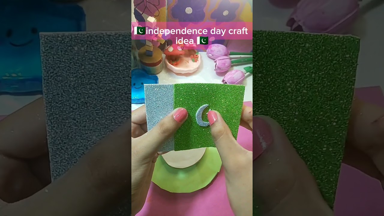 14 august craft idea 🇵🇰