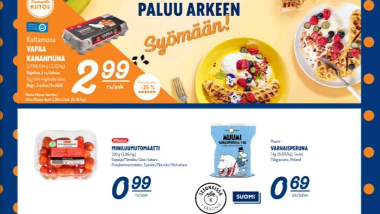 K-Supermarket tarjoukset 04/08 - 06/08