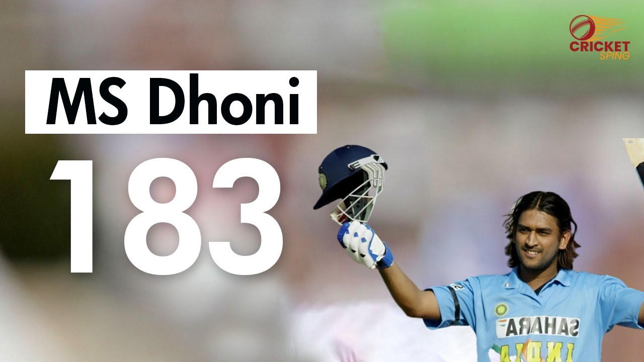 MS Dhoni's Masterclass: Unforgettable 183* vs Sri Lanka | India vs Sri Lanka 2005 3rd ODI Highlights