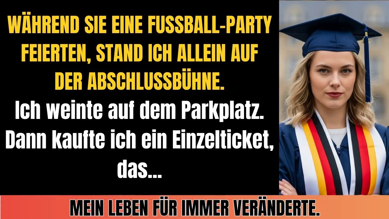 Eltern schwänzten Abschluss für Fußball Party – dann wollten sie Geld