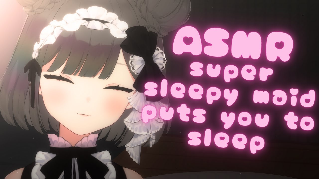 【ASMR】a very sleepy maid gets you ready for sleep......zzz.. zzz.....zzz...zz........zzz...【EN/日本語】