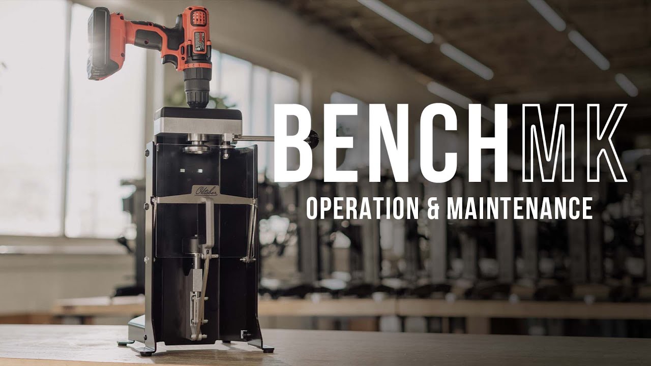 Operation and Maintenance: The BenchMK Drill-Powered Can Seamer