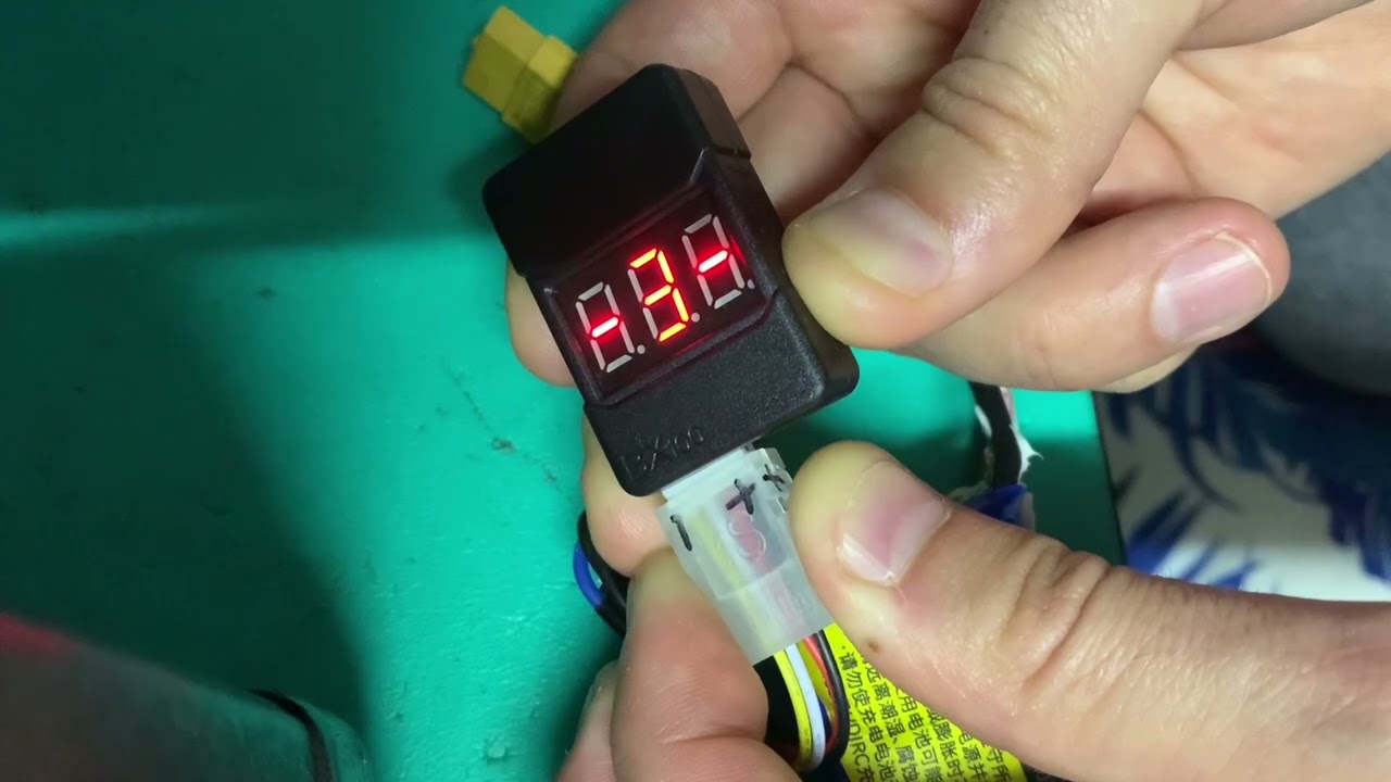 BX100 Lipo battery voltage tester with low voltage buzzer AliExpress