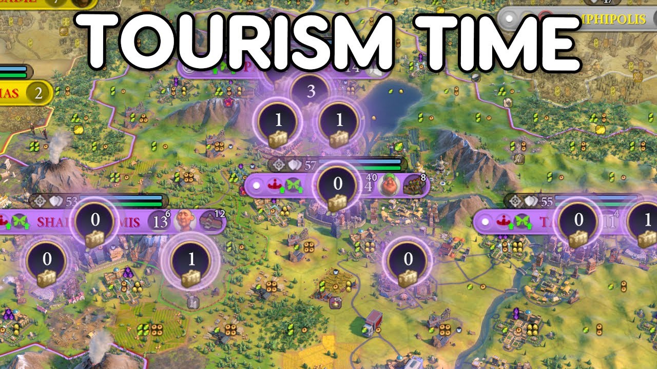 Its time for a PAIR of DEEZ Tourisms - Civ 6 Persia