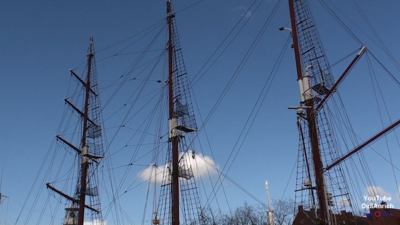 Ostfriesland Emden Ratsdelft Barkentine Heureka Segelschiff Dreimaster tallship sailing boat εὕρηκα
