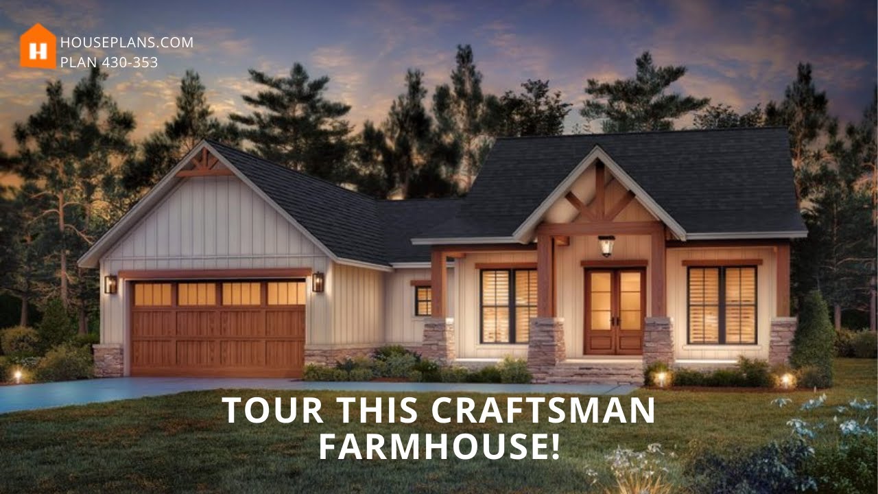 Farmhouse Plan Walkthrough - 3 Beds 2 Baths Under 1800 Sq. Ft. Plan 430-353 - Houseplans.com