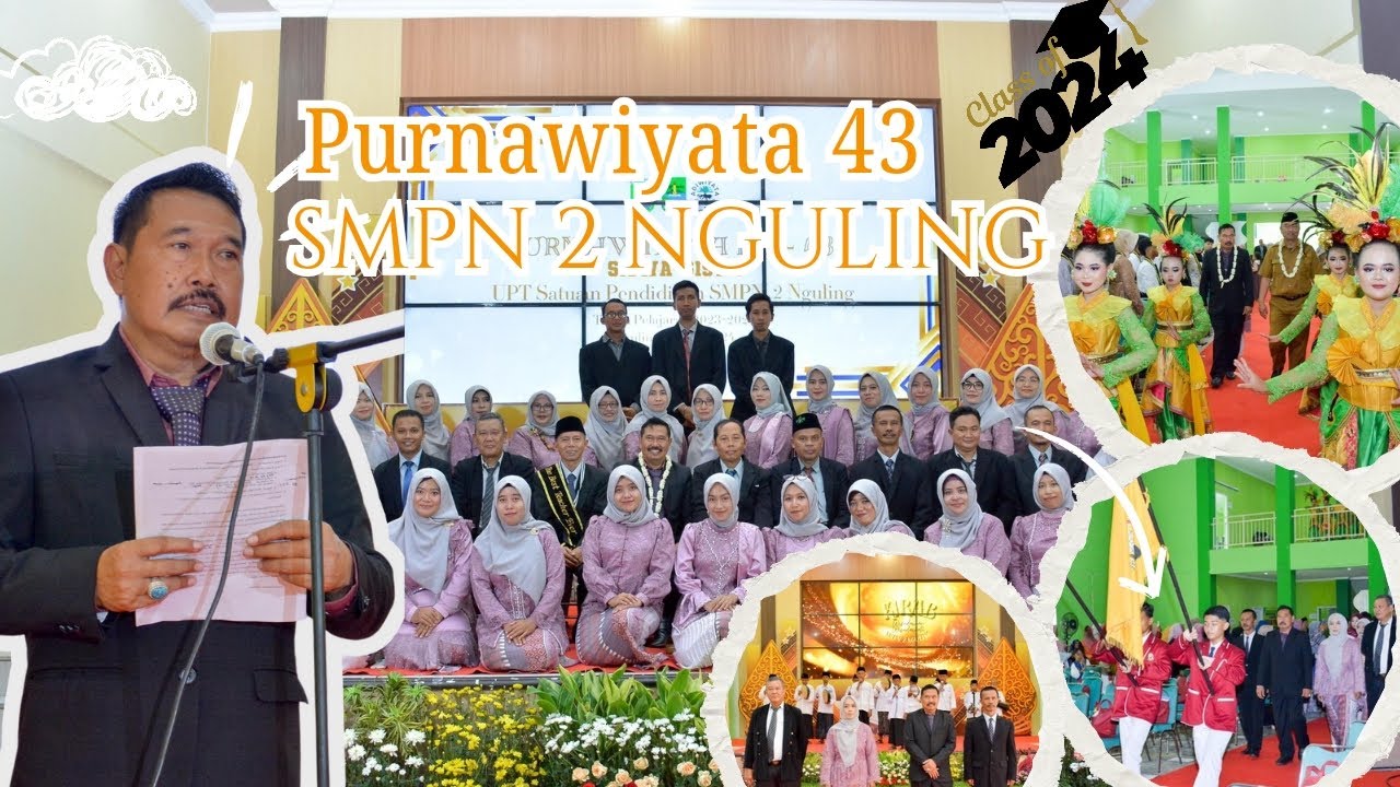 #VlogggSekolah PURNAWIYATA Ke-43 (UPT Satuan Pendidikan SMPN 2 Nguling)