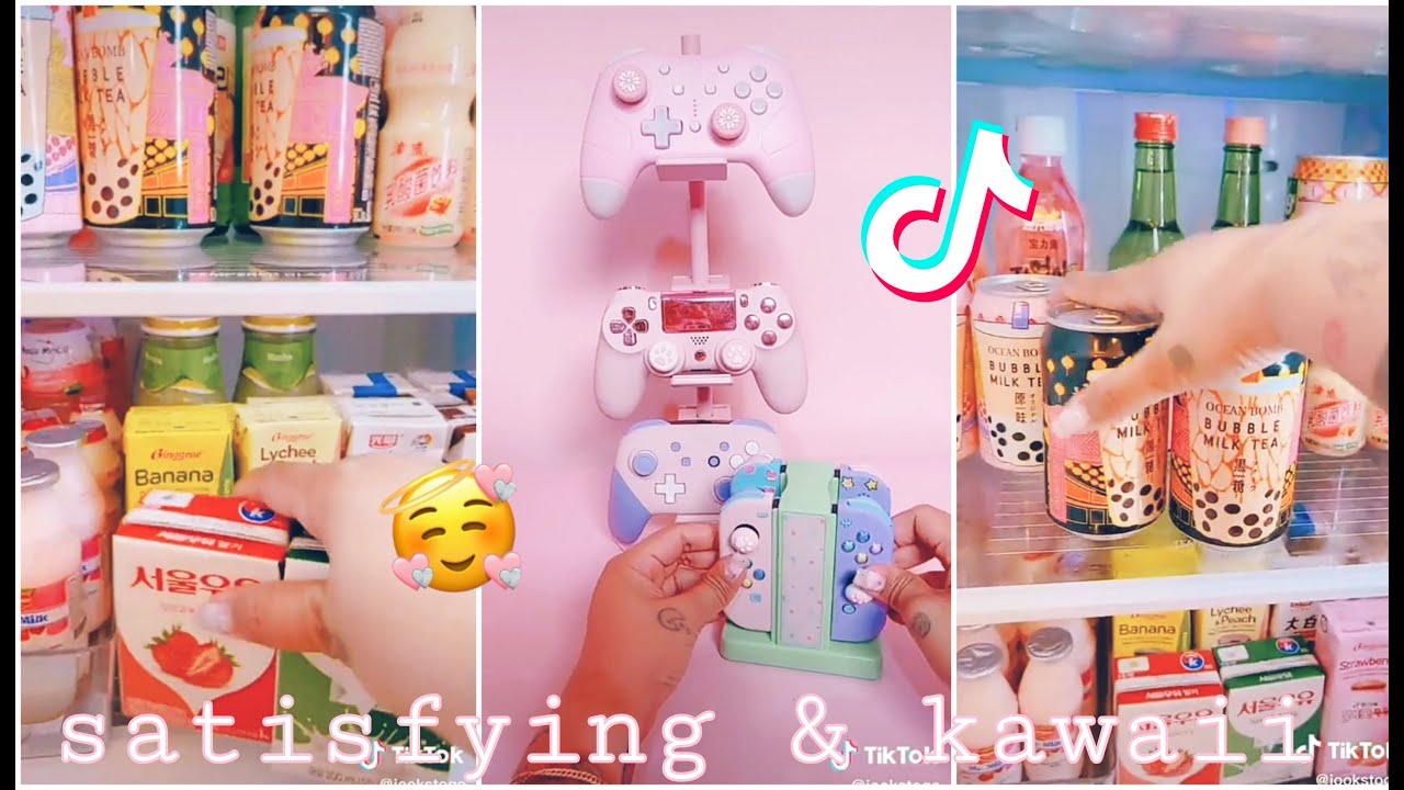 Organizing Aesthethic Pink Gaming Set, Ref & Snacks by Jookstogo! 💗