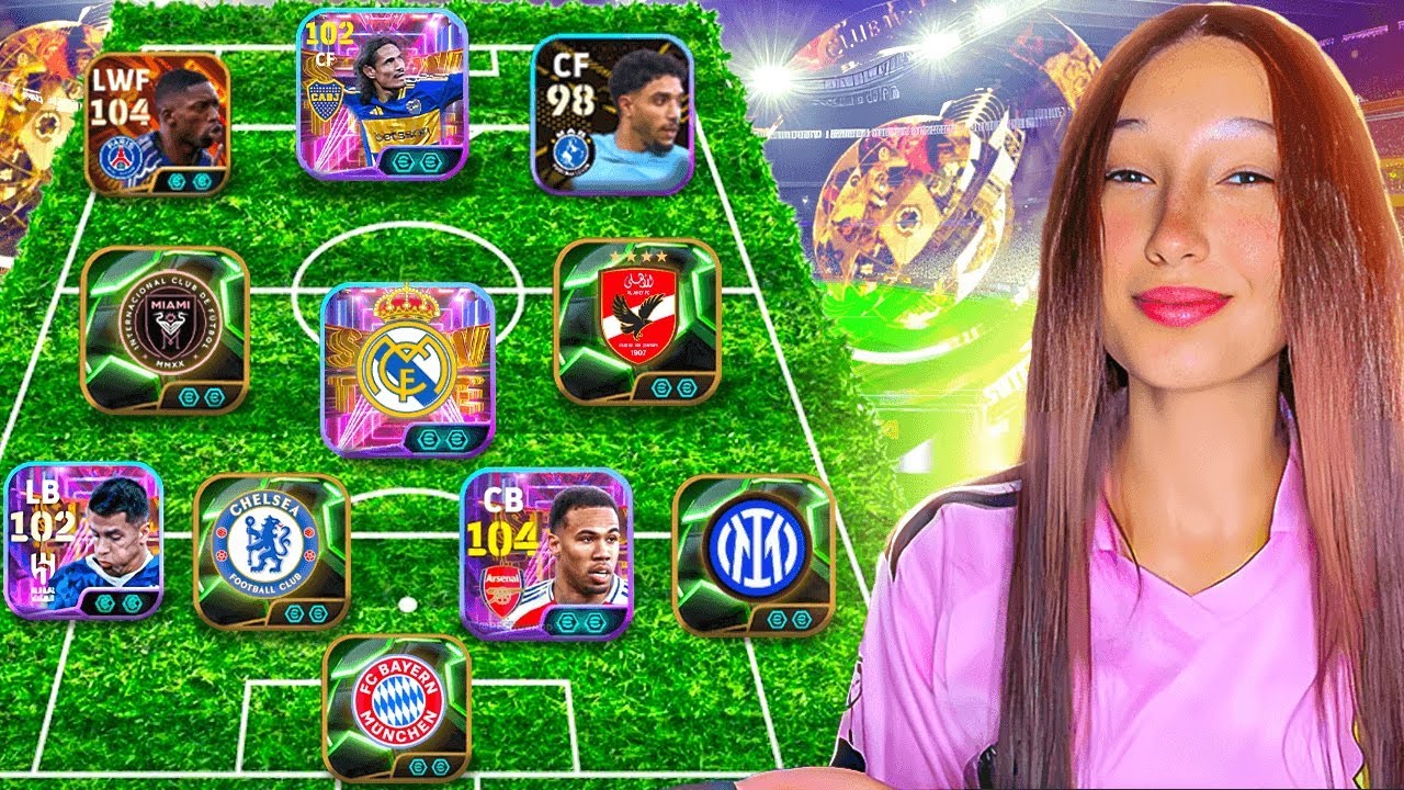 لاعب واحد أسطوري من كل أندية كأس العالم للأندية 🔥 | efootball 2025