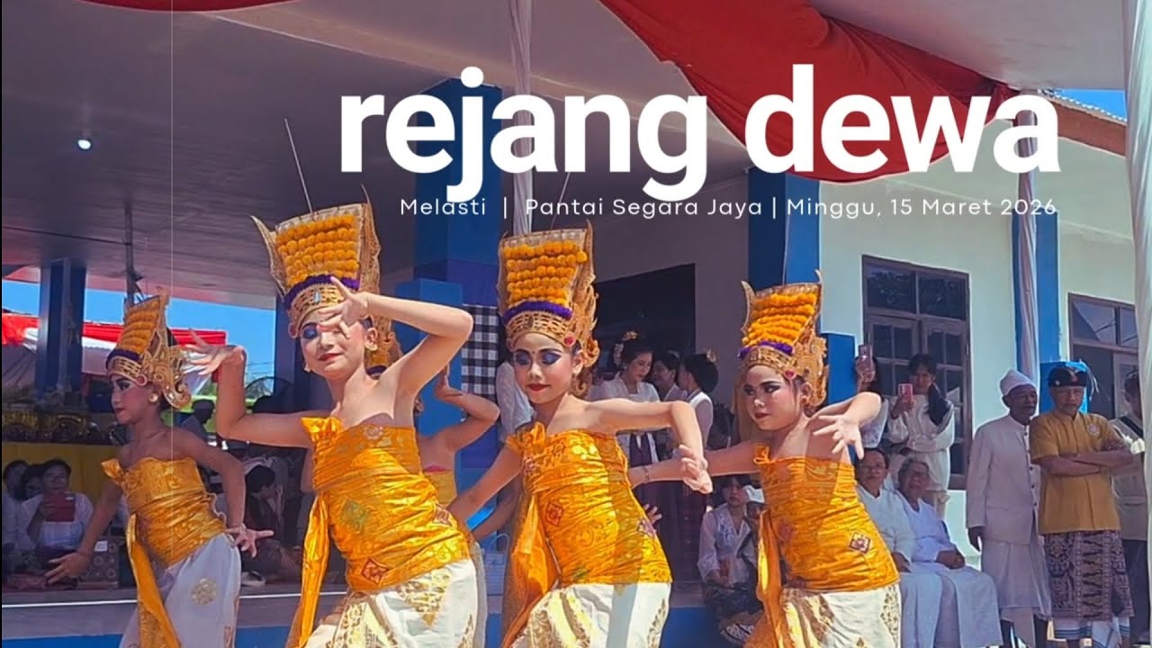 REJANG DEWA | Melasti 2026 | Pantai Segara Jaya, Bekasi