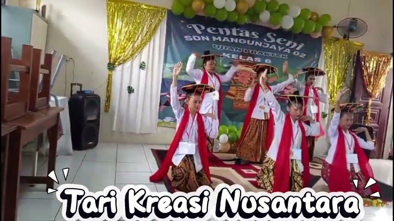 #1#Tari Kreasi Nusantara#SDN Mangunjaya 02