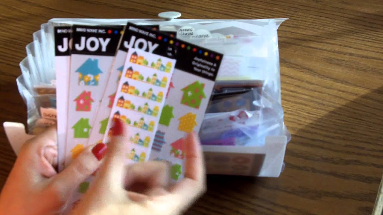 Sticker Organization, Storage and Use by JenPlans
