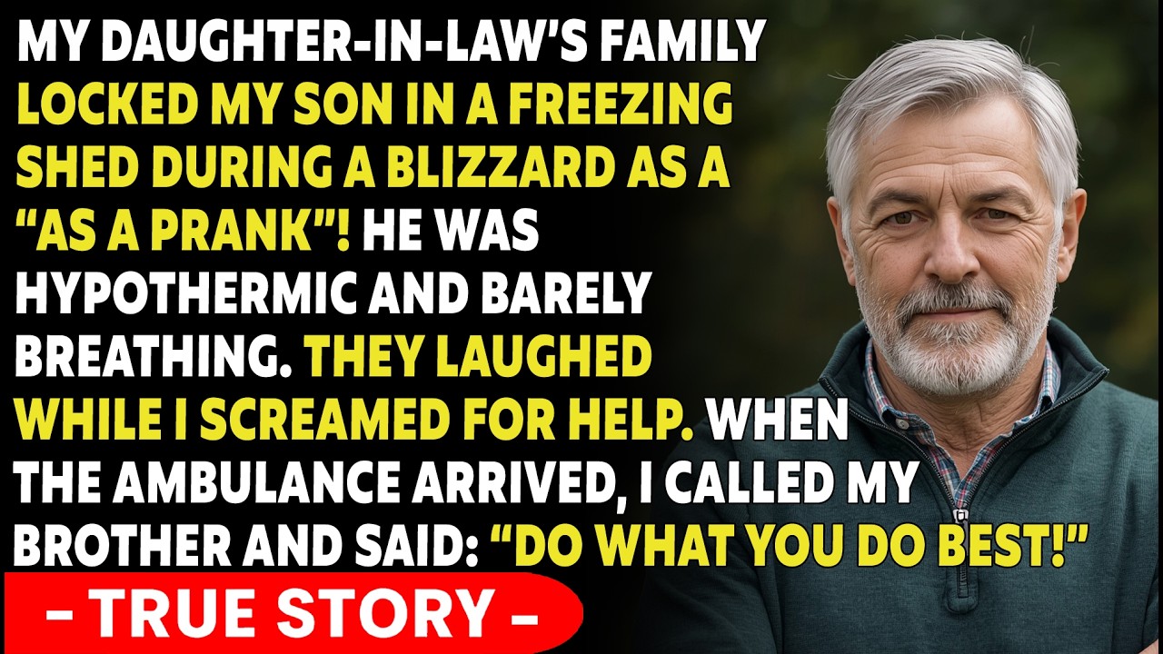 My Daughter-In-Law's Family Locked My Son In A Freezing Shed During A Blizzard...| REVENGE FAMILY