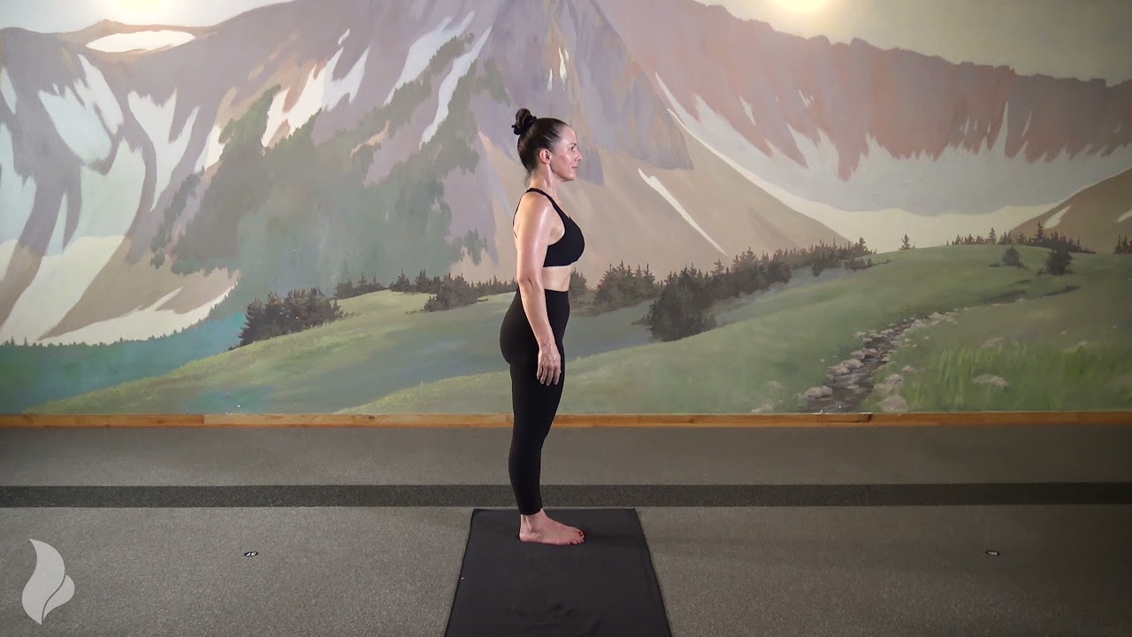 How to do Standing Separate Leg Stretching - Hot Yoga Tutorial