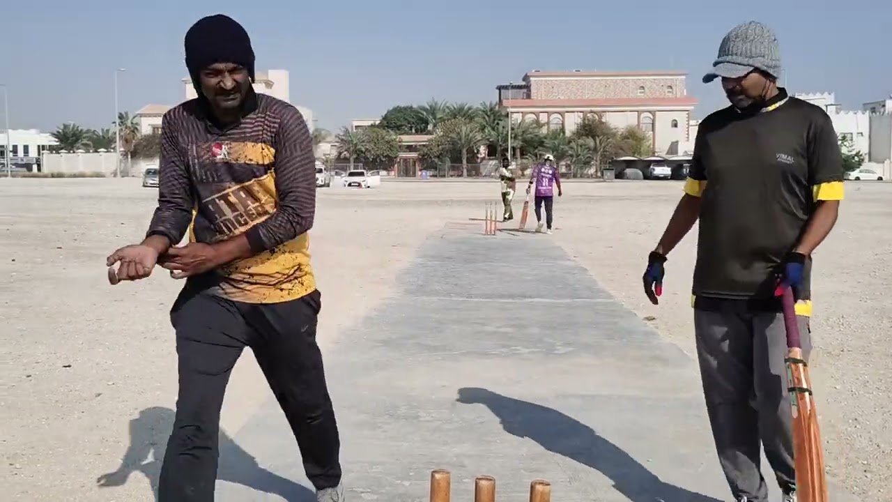 Winning runs in the 14th over 🏏QCPF Friday Morning Friendly 2026 📅 UFC chasing a 156 target. Videos.