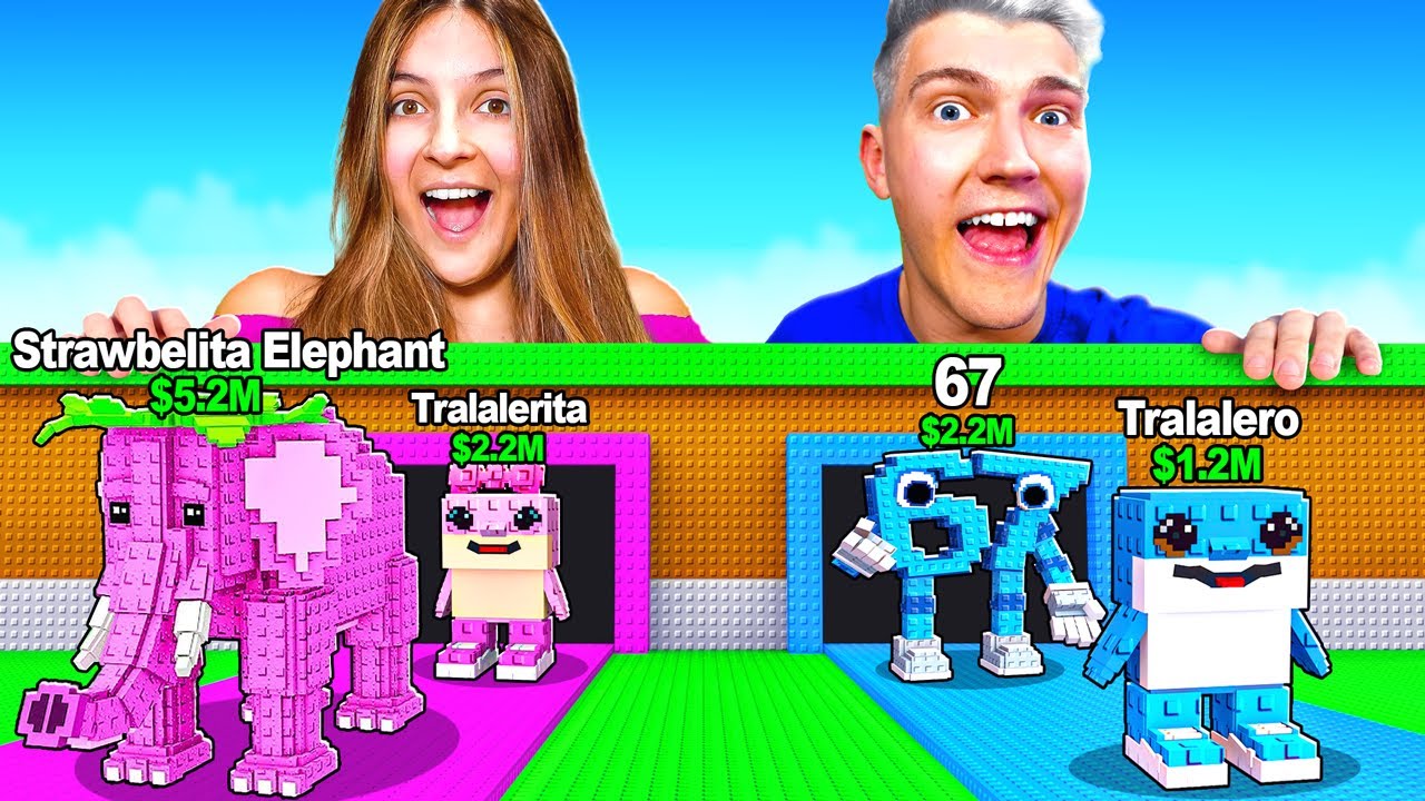 FILLE vs GARCON sur Steal a Brainrot