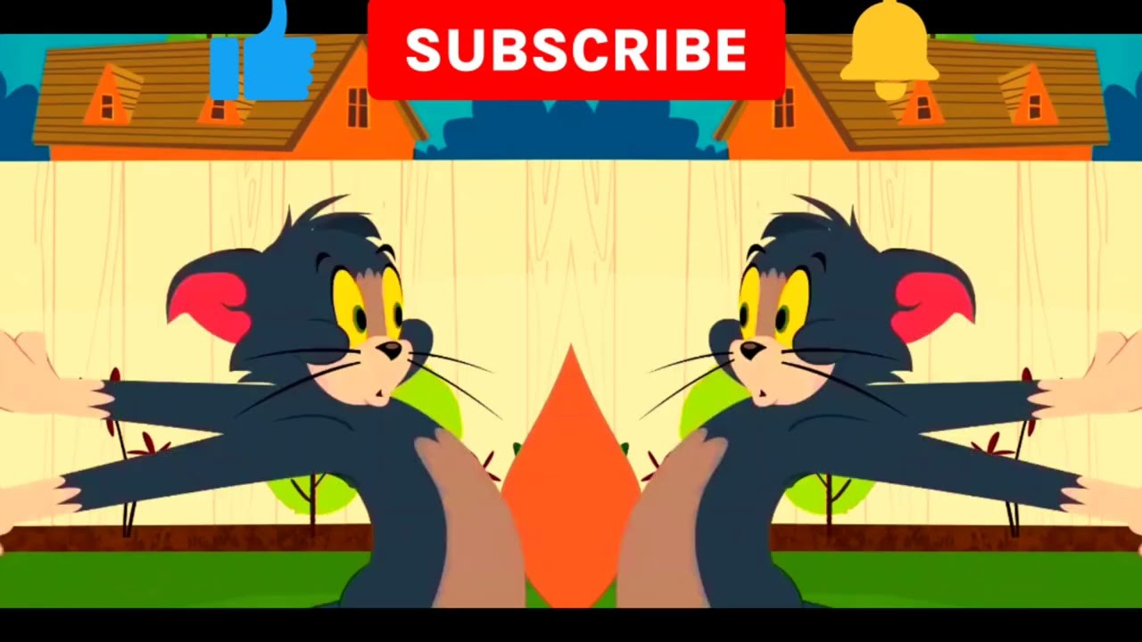 TOM AND JERRY- ☘️☘️TOM GOT A SLAP🤣🤣🤣✅ sponsored by gamavision csupo effects ✅🤣