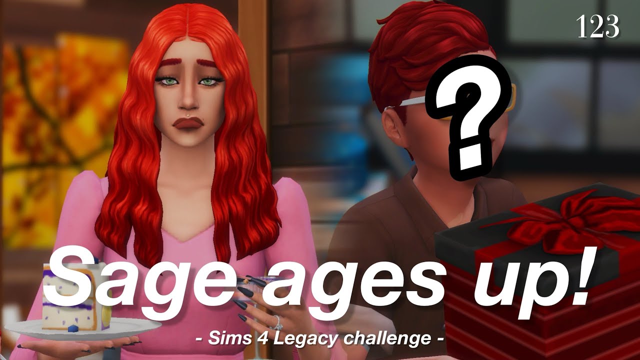 День рождения Сейджа || Sims 4 Legacy challenge EP123 || solitasims