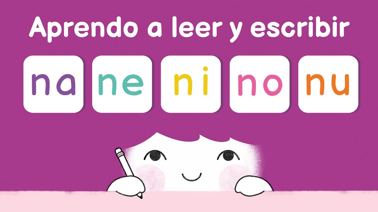 Aprender a leer las sílabas na ne ni no nu