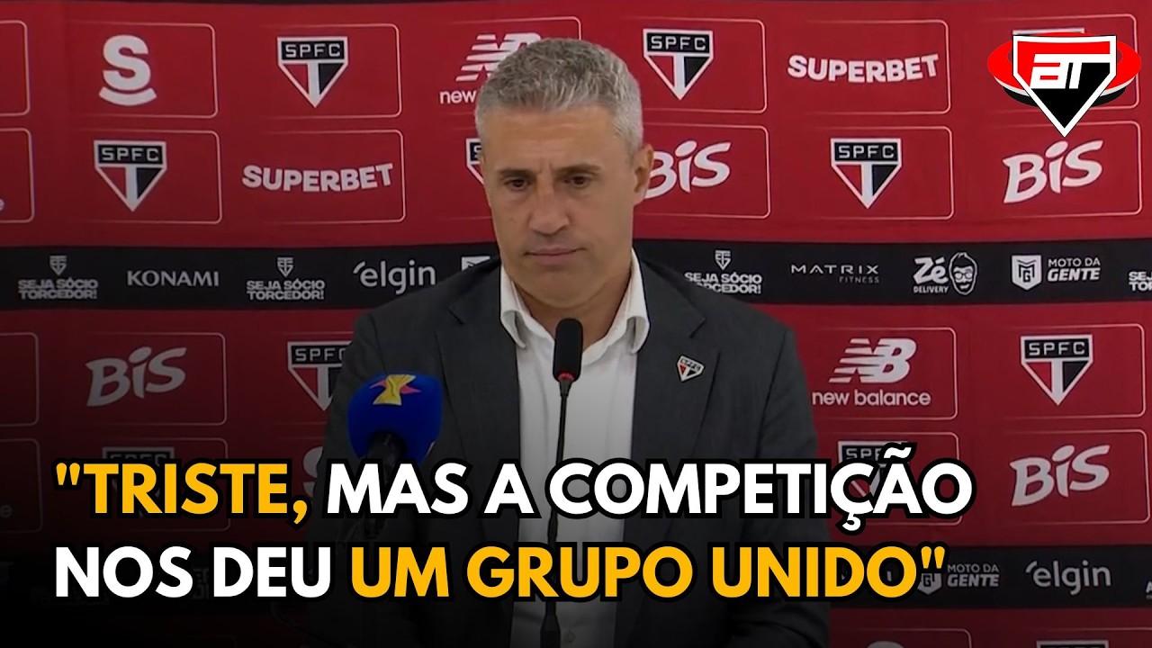 “CURAR AS FERIDAS”: CRESPO EXPLICA MUDANÇAS E LAMENTA ERRO DE ARBITRAGEM