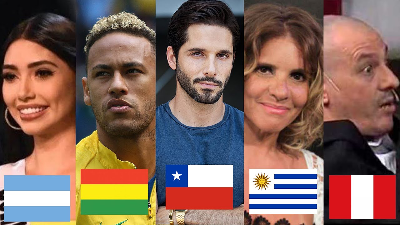 ACENTOS de AMERICA DEL SUR. EL BOLIVIANO Y CHILENO son MUY GRACIOSOS!