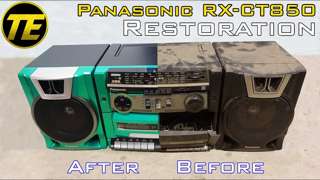Panasonic RX-CT850 Restoration