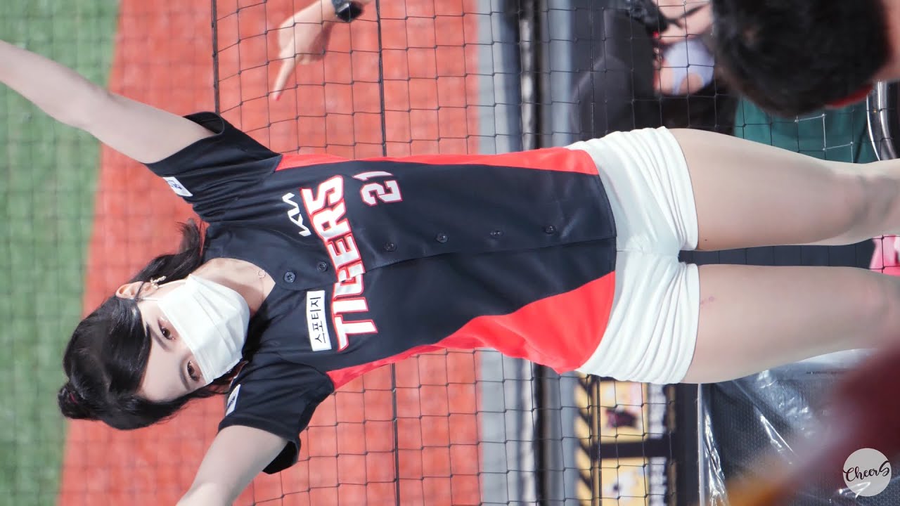 [4K] 아이컨텍에 심쿵 이다혜 치어리더 직캠 기아타이거즈 KBO 210623