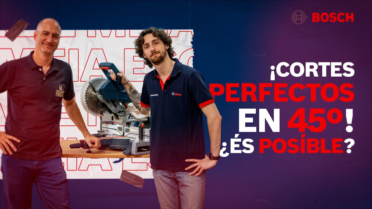 ¡Cortes PERFECTOS en 45º! ¿Es posible? – Sierras Ingleteadoras GCM 254 & GCM 254 D