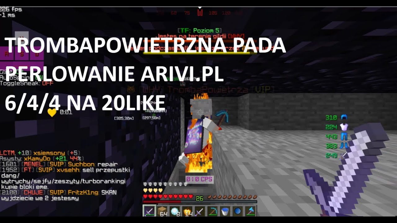 PERLOWANIE NA ARIVI.PL [] TROMBAPOWIETRZNA PADA [] losowanie 6/4/4